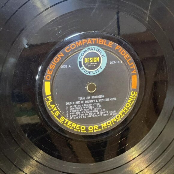 Golden Hits Of Country & Western Music (Vinyl, 1958) Design Records DLP-115 Good - Picture 6 of 12